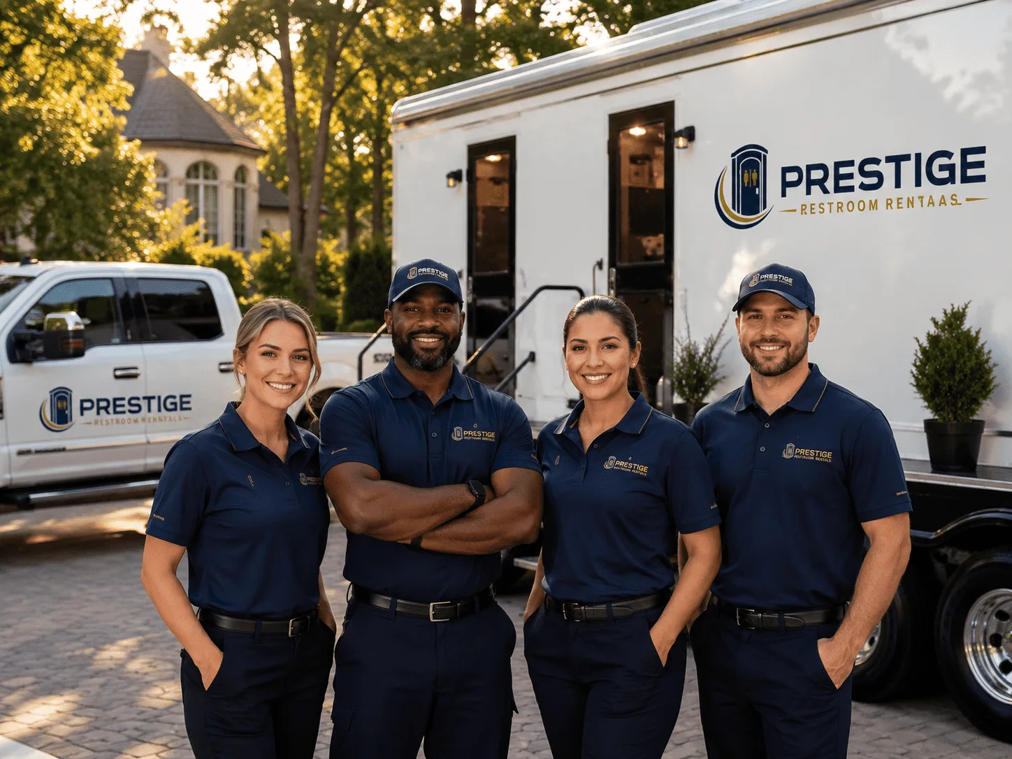 Trusted Luxury Portable Restrooms company in Blue, AZ